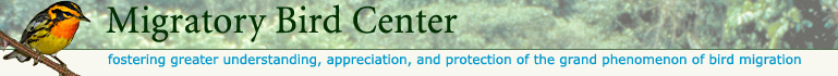 Smithsonian Migratory Bird Center main page