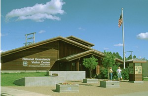 Photo of National Grasslands Visitor Center Building