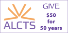 GIVE $50 for 50 years of ALCTS