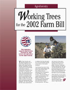 Working Trees For The 2002 Farm Bill