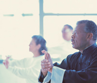 Group Tai Chi class