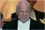 McCain Speaks at the Al Smith Dinner