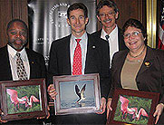 photograph of Craig Hooks, Benjamin Grumbles, Suzanne Schwartz, and Paul Cough