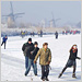 Canals in the Netherlands no longer freeze every winter, so the chance to ice-skate outdoors created a frenzy in Kinderdijk and elsewhere in the south. “Everybody took days off,” said one mayor.