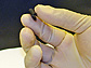 Photo of hand holding new nanocomposite paper