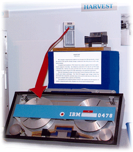 Picture of the Harvest Tape Drive