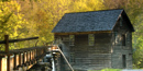 Mingus Mill is a turbine-driven grist mill.