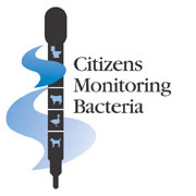 Logo for Citizens Monitoring Bacteria