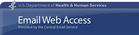 NIH Web Email Logon Page