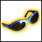 Glowing Sunglasses Icon