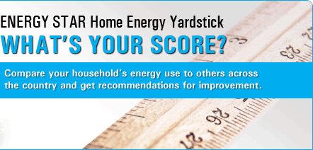 What's Your Score - Compare your household's energy use to others across the country and get recommendations for improvement