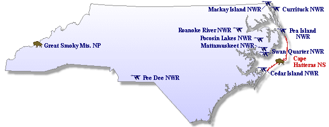 state map with all checklist locations