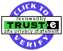 Click to Verify our Privacy Policy