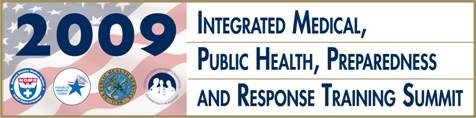 2009 Integrated Medical, Public Health, Preparedness and Response Training Summit logo