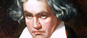 1819 portrait of Beethoven by Josef Stieker