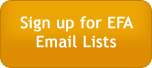 Sign up for EFA Email List