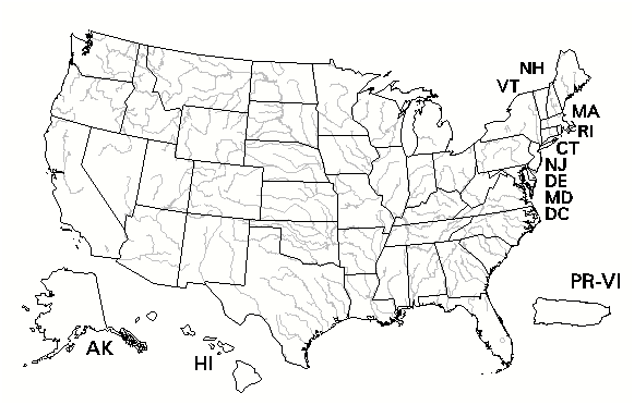 clickable U.S. Map by State