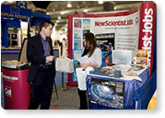 NewScientist Jobs Booth at the 2008 Annual Meeting [Photograph by Michael J. Colella, colellaphoto.com]