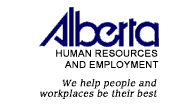 Alberta Human Resources and Employment Logo