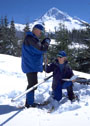 Image of active snow survey collection.
