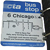 [ILLUSTRATION] Chicago CTA Bus stop sign [Photo © Flickr user "zol87," http://flickr.com/people/zol87/; licensed Creative Commons Attribution-Noncommercial 2.0 Generic]
