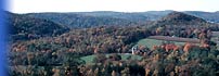 Aerial photo of Connecticut.