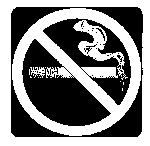 Image of a no smoking symbol.