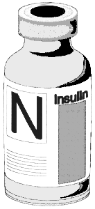 Image of an insulin bottle.