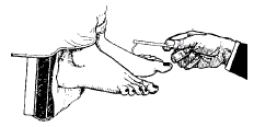 Image of feet being tested.