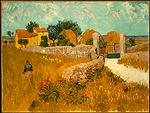 Vincent van Gogh, Ploughman in the Fields near Arles, 1888