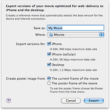 Export for Web