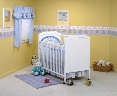 Picture of Recalled Fisher-Price logo Cottage Crib