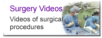 Surgery videos: Videos of surgical procedures