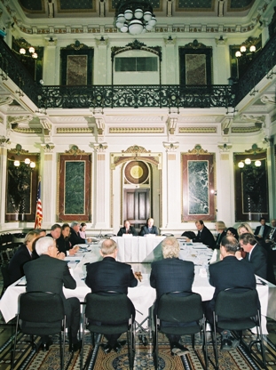 October 20, 2008 Meeting of the United States Interagency Council on Homelessness chaired by VA Secretary Dr. James Peake convened in the historic Indian Treaty Room