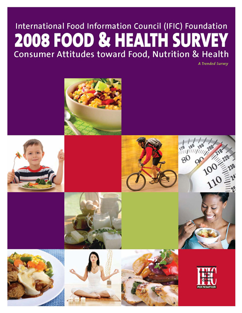 2008 Food & Health Survey Cover