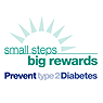 Small steps big rewards. Prevent type 2 Diabetes logo