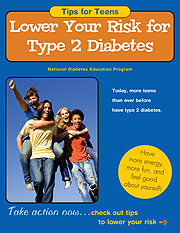 Tips for Teens: Lower Your Risk for Type 2 Diabetes cover
