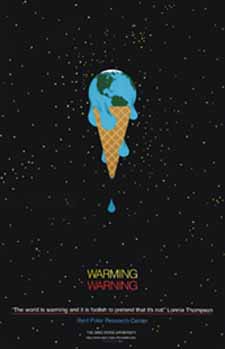 Poster of melting Earth available from Byrd Polar Research Center
