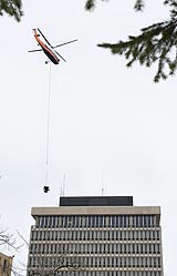 Photo of helicopter arlift