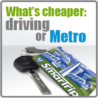 Metro cost calculator ad                          