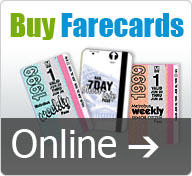 Buy fares online ad                               