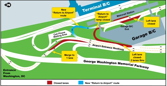 May 5 traffic changes