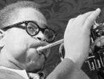 Dizzy Gillespie was one of the most famous composers of be-bop, a form of modern jazz that he created along with pianist Thelonious Monk, drummer Kenny Clarke, guitarist Charlie Christian, and alto sa