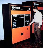 Use the exitfare machine to add to your farecard