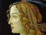 Sandro Botticelli, 'Young Woman (Simonetta Vespucci?) in Mythological Guise,' c. 1480/1485. tempera on panel