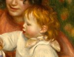 Auguste Renoir, 'Child with Toys - Gabrielle and the Artist's Son,' Jean, 1895-1896. Collection of Mr. and Mrs. Paul Mellon