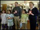 Secretary Spellings participates in a class with students from Ayaprun Elitnaurvik School in Bethel, Alaska.