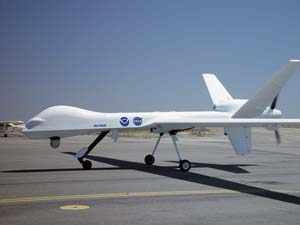 NOAA image of Altair unmanned aircraft system, or UAS.