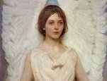 Abbott Handerson Thayer, 'Angel,' 1887, oil, 36 1/4 x 28 1/8 in., Smithsonian American Art Museum, Gift of John Gellatly, 1929.6.112. Slide show 'Wings of Fantasy' shows other examples from NGA co