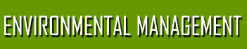 Text banner Environmental Managment